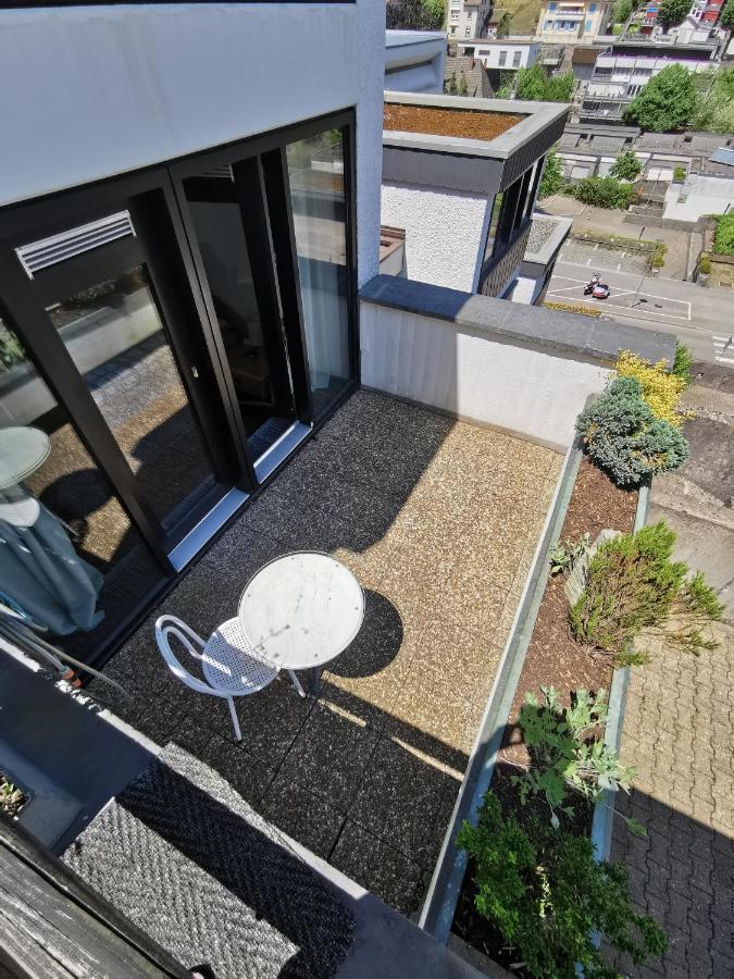 Terrassenwohnung Mit Toller Aussicht & Zentrumsnah 호른베르크 외부 사진